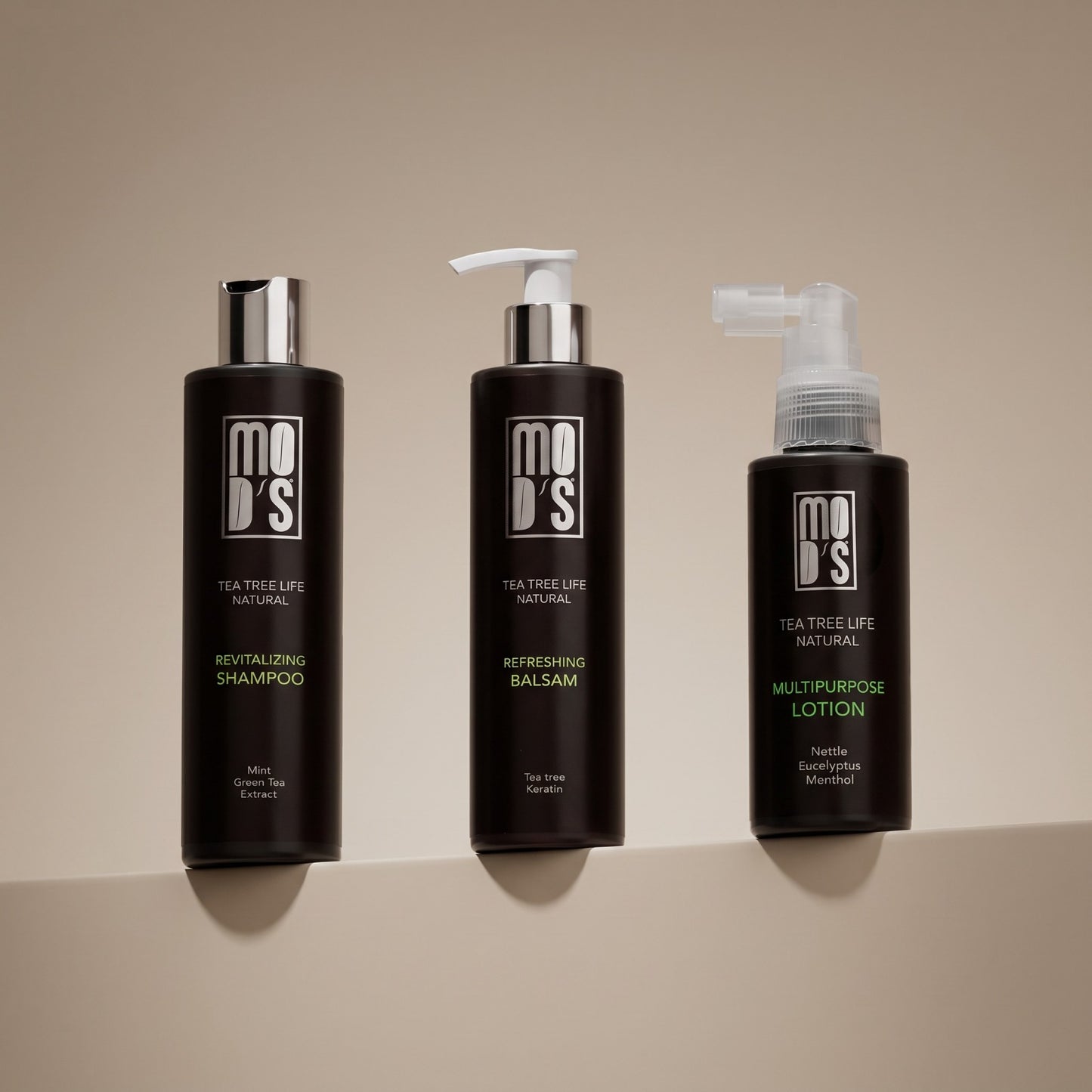 Tea Tree shampoo-  Purifying and Stimulating Shampoo for Weak and Stressed Hair